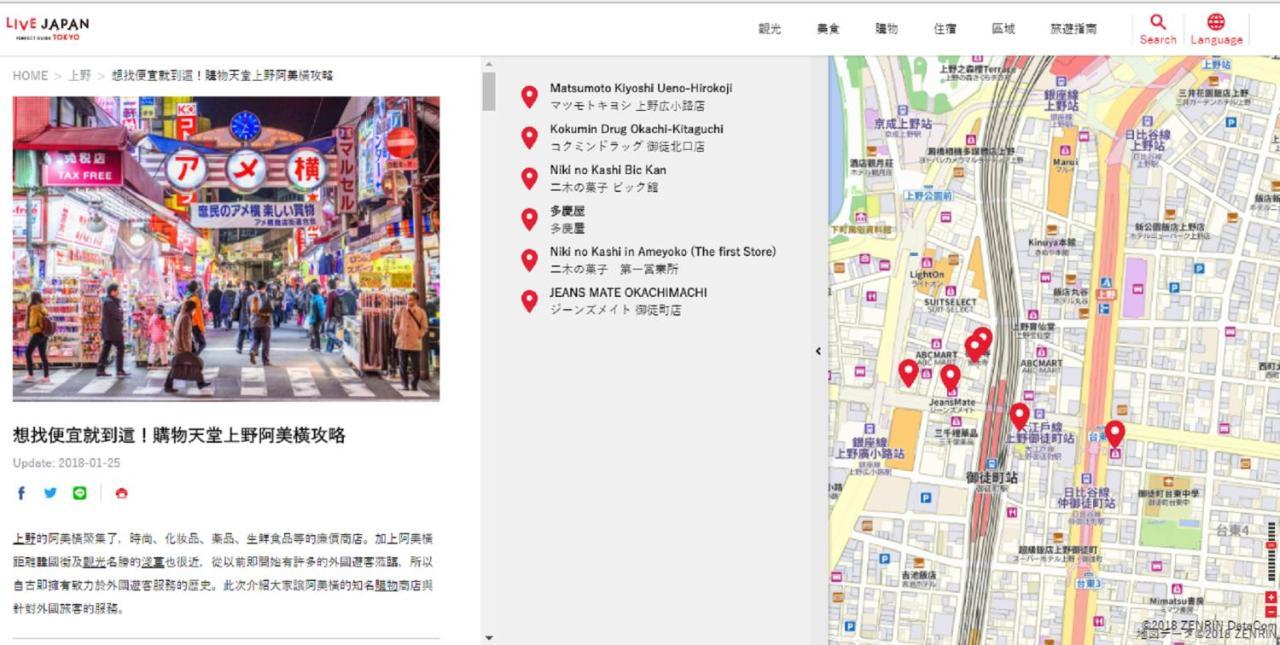 Issyuku Higashiueno Hotel Tokio Exterior foto